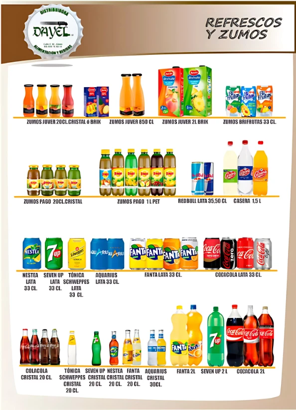 REFRESCOS Y ZUMOS